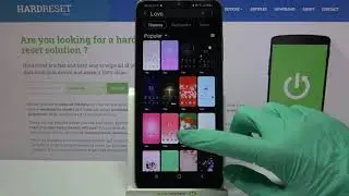 How to Use Theme in SAMSUNG Galaxy F12 &ndash; Personalize Menu Look