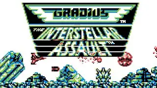 Gradius: The Interstellar Assault (GB) Playthrough longplay video game
