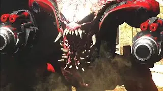 Major Bio-Mechanoid Boss Fight (Serious Sam 3: BFE)