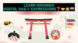 Learn Nihongo - Useful Daily Expressions #nihongo #learnjapanese  #mondly