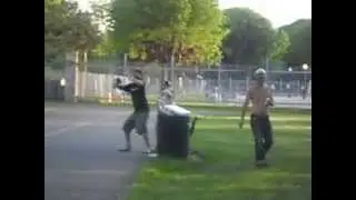 la danse du gars saoul!