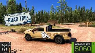 🚨 PR&Eacute;VIA DA DLC ROAD TRIP? Descobri uma NOVA &Aacute;REA no ATS! (Off-Road no WY)