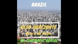BELO HORIZONTE, BRAZIL, PRACA DO PAPA - by DRONE [4K]