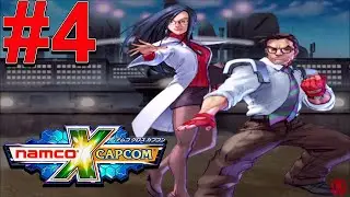 Namco X Capcom (HD) English - Gameplay Walkthrough Part 4 - Burn! Justice School [1080p 60fps]