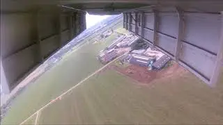 Video taken from under out of the Jan Hermkens A 26 Invader model