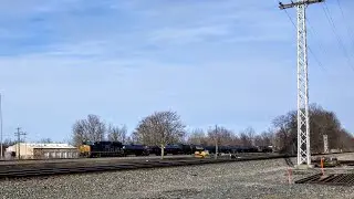 CSX Freight - Tier 4 ET44AH #3321 K5HLR2 Doppler - Madison Ohio March 2020
