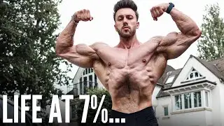 WHAT LIFE LOOKS LIKE AT 7% BODY FAT 25 DAYS OUT...