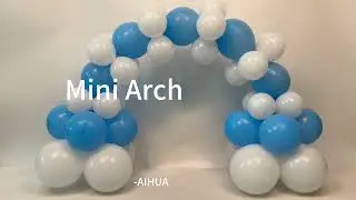 How to Make a MINI Balloon Arch in Minutes! Easy DIY Decor for Parties & Events