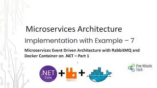 Microservices Event Driven Architecture with RabbitMQ and Docker Container on .NET – Part 1