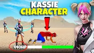 Only Kassie Character Challenge 😈 | Full Power Gameplay | Free Fire 