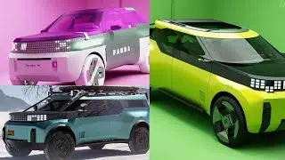 Fiat Unveils Five Retro Concepts Heading to Production. New Fiat Concept Cars