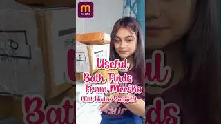 Useful Bath Finds From Meesho Under Budget! #meeshoapp #meeshofinds #meesho #explorepage #bathroom