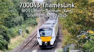 700043 ThamesLink, 9P25 Luton - Rainham (Kent), Gravesend, 08.10.2025