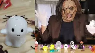 Wannabe Dracula Reviews the CUTEST Spooky Salt & Pepper Shakers! | Cracker Barrel Halloween #funny 🎃