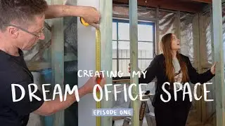 Ripping Out My Dad&rsquo;s Garage | Creating My Dream Office Space! (Episode 1)