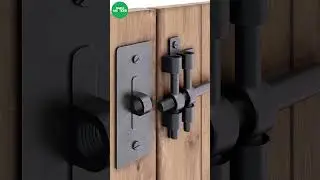 Simple Door Lock Design #shorts #lock #latch