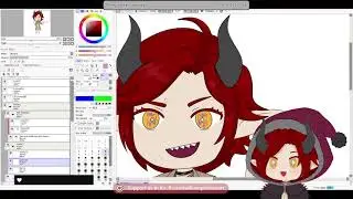 Sticker Project Part 4: Adding Highlights & Shadows to My VTuber Sticker! ✨🎨