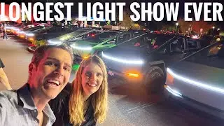 TRON Tesla Fireworks Sync @ EPCOT | WORLD RECORD