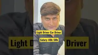 Light Driver For Saudi Arabia|Job Opening for Gulf|Gulf Job 2022