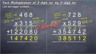 Shortcut Math Tricks (Vertically & Crosswise Method)