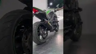 🔥Kawasaki Z1000💥 akrapovic exhaust 🔥Sound🙉 #ajivlogs #shorts #superbike  #exhaustsound #z1000
