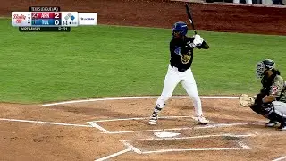 Zyhir Hope's three-hit game
