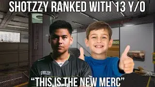Shotzzy Plays Top250 Ranked With NEW Mercules - INSANE 13 Year Old 