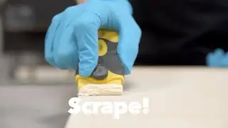 Quick Tip - Wet Scraping Kiln Shelves