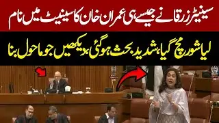 PTI Senator Dr Zarqa Suharwardy Fiery Speech In Senate Of Pakistan  | Baluchistan Issue