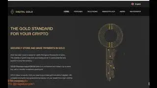 Price of GOLD is going up! DIGITAL GOLD project!