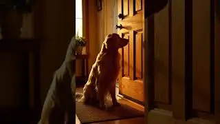 He Listens for Footsteps Every Day 🐶❤️ | Loyal Labrador Waiting