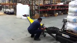 Offroad Tug with Tow Ball to pull trailer