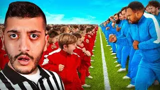 100 RAGAZZI vs 100 ADULTI per 500.000€!! di MR BEAST