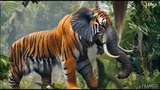 hybrid animal of tiger and elephant