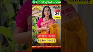 VIP Rolex Salem &ndash; DTCP & RERA Approved Villa Plots | Near Vinayaka Mission