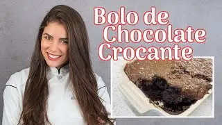 Aula Gratuita - Bolo de Chocolate com Ganache de Nutella e Crocante