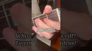 🎸Who can play this riff? Tag me in your videos! #robbykrieger #guitarist #makingmusic #jazz