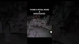 TERRIFYING RITUAL ROOM!!!🫣 #shorts #explore #scary