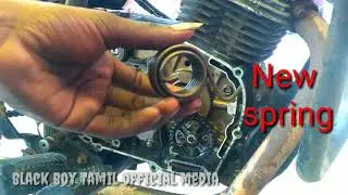 TVS (MAX4R125) NEW KICKER SPRING AND CLUTCH FITTING PROBLEM TIP|