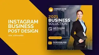 How to Design Instagram Post | Social Media Design in Adobe illustrator #instagram #postdesign