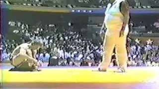 Barry Davis vs China 1984 Olympics Wrestling