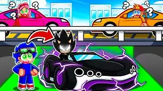 Us&eacute; el COCHE DE SONIC OSCURO para Sorprender a Mis Amigos en Roblox!