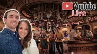 DISNEY HOLLYWOOD STUDIOS LIVE STREAM | FIRST TIME AT OGA’S CANTINA