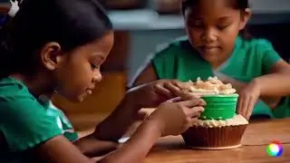 I asked ai to make a EDP445 cupcake shop commercial