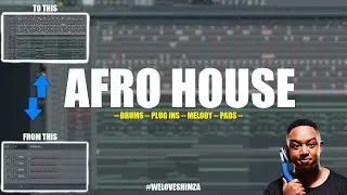 Making a  Afro house beat for Dj Shimza Afro in FL Studio