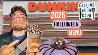 Dunkin&rsquo;s *NEW* Halloween menu 2025 review 