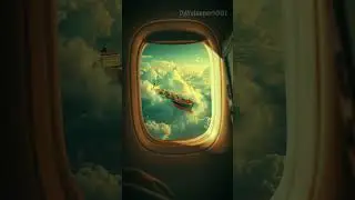Plane window view. #shorts