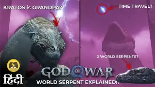 World Serpent Time Loop EXPLAINED in HINDI!😱 | Explained in HINDI | #gowfacts #godofwar