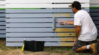 How to build timber screening