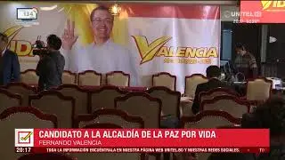 Fernando Valencia, candidato a la Alcald&iacute;a pace&ntilde;a propone un tren urbano y retirar los ministerios